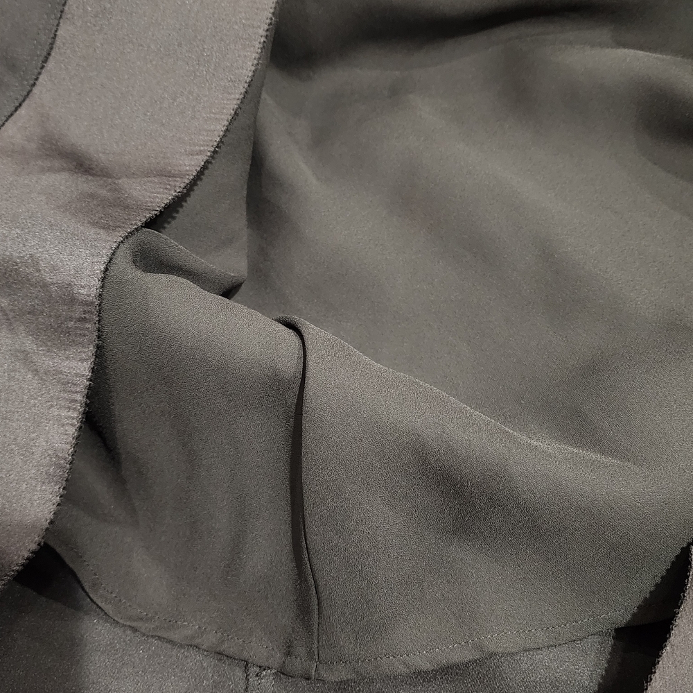 Cache Silk Stripe Skirt Size 2 - image 6